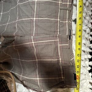 Abercrombie plaid NWT